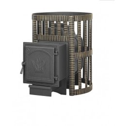 Чугунная печь для бани Везувий Легенда Ковка 16 (271)